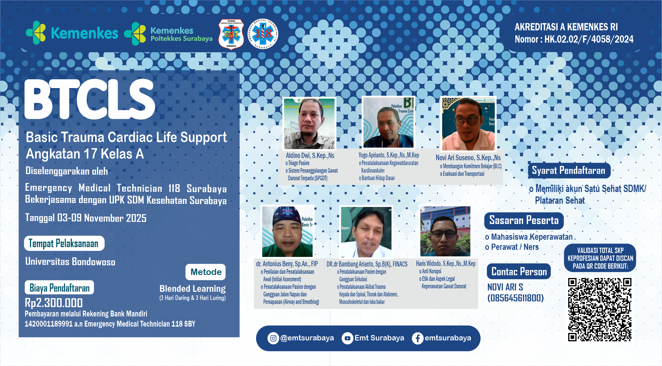 LMS BTCLS 17A